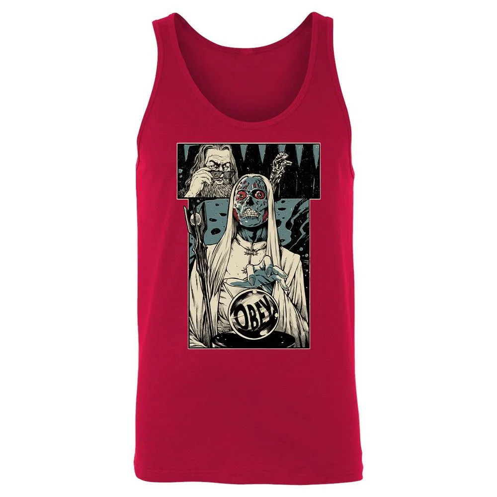 Unisex Jersey Tank - SC9UWV1R - Red - 11