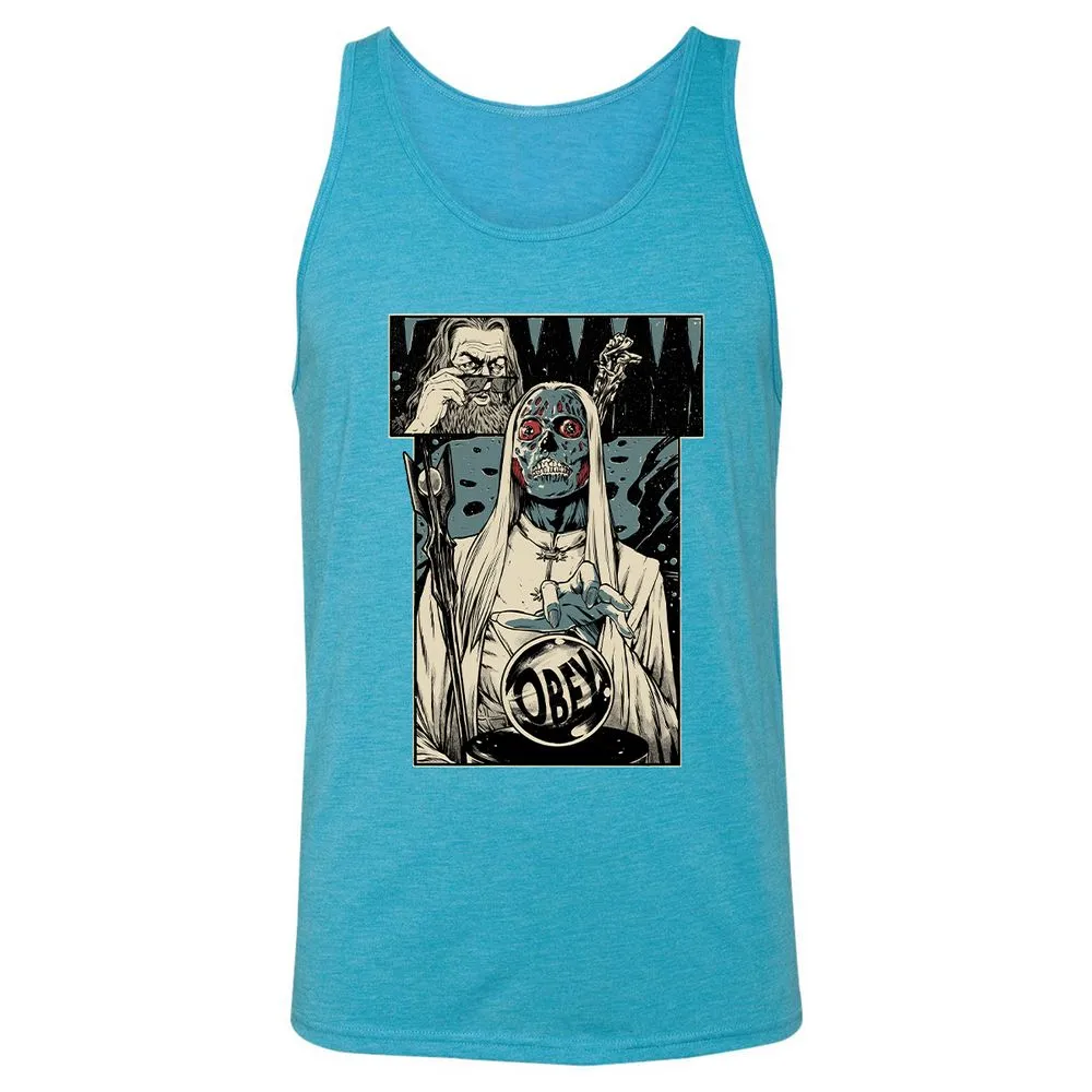 Unisex Jersey Tank - SC9UWV1R - Aqua Triblend - 3
