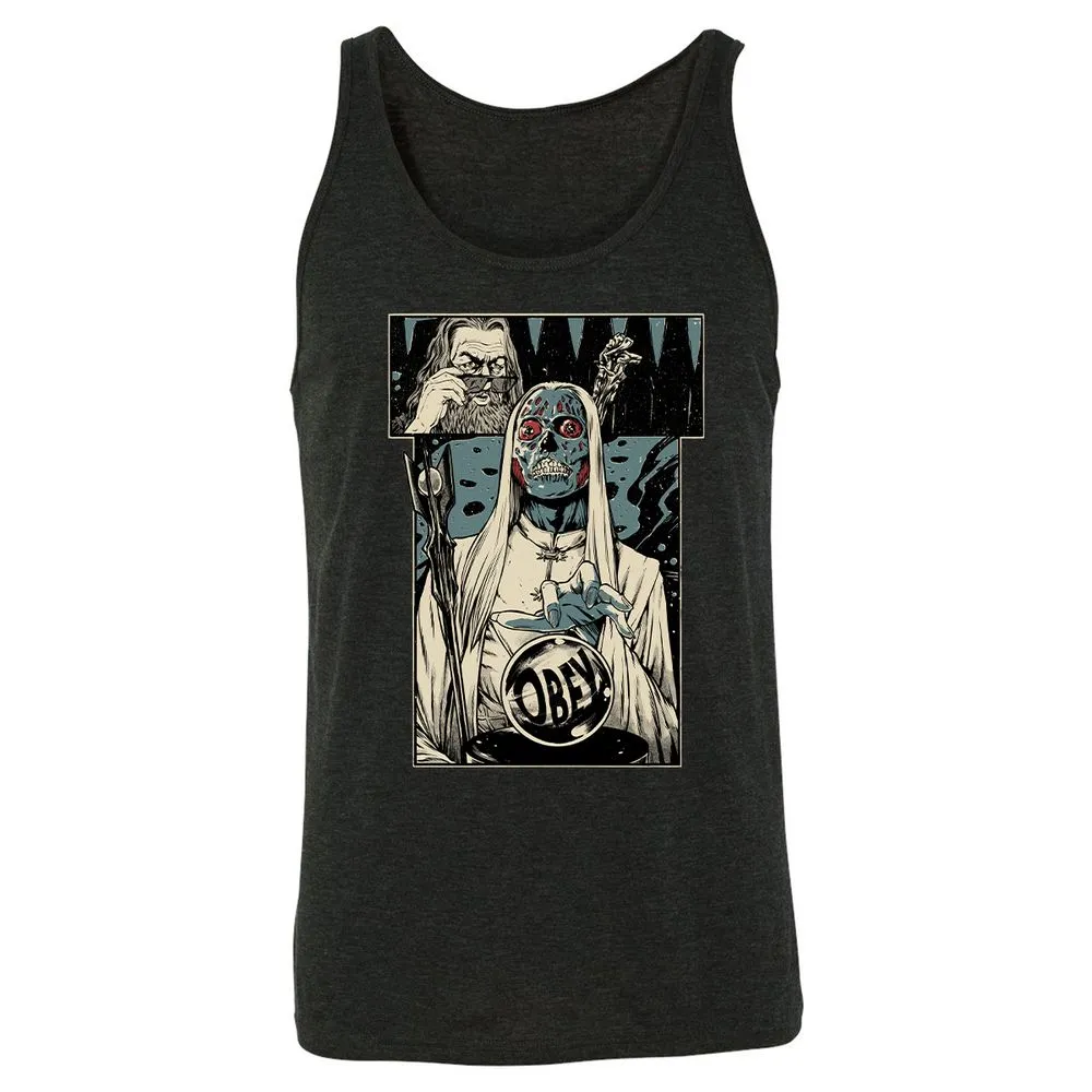 Unisex Jersey Tank - SC9UWV1R - Charcoal Black Triblend - 5