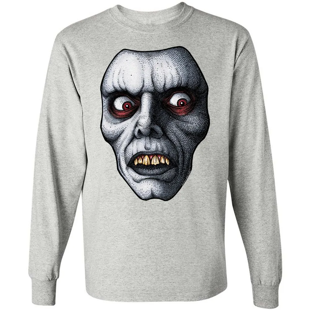 Long Sleeve T-Shirt - DFYZ2YAG - Ash - 7