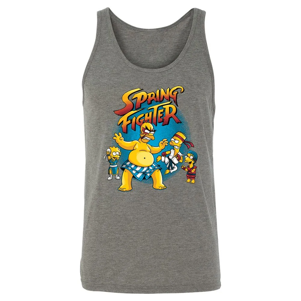 Unisex Jersey Tank - KV51P7XR - Grey Triblend - 8