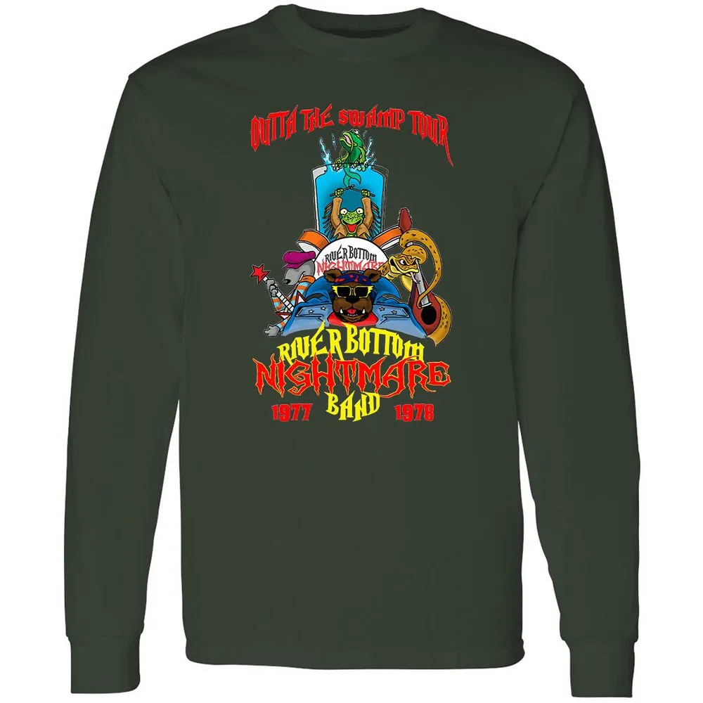 Long Sleeve T-Shirt - 9WQLHNLM - Forest Green - 4