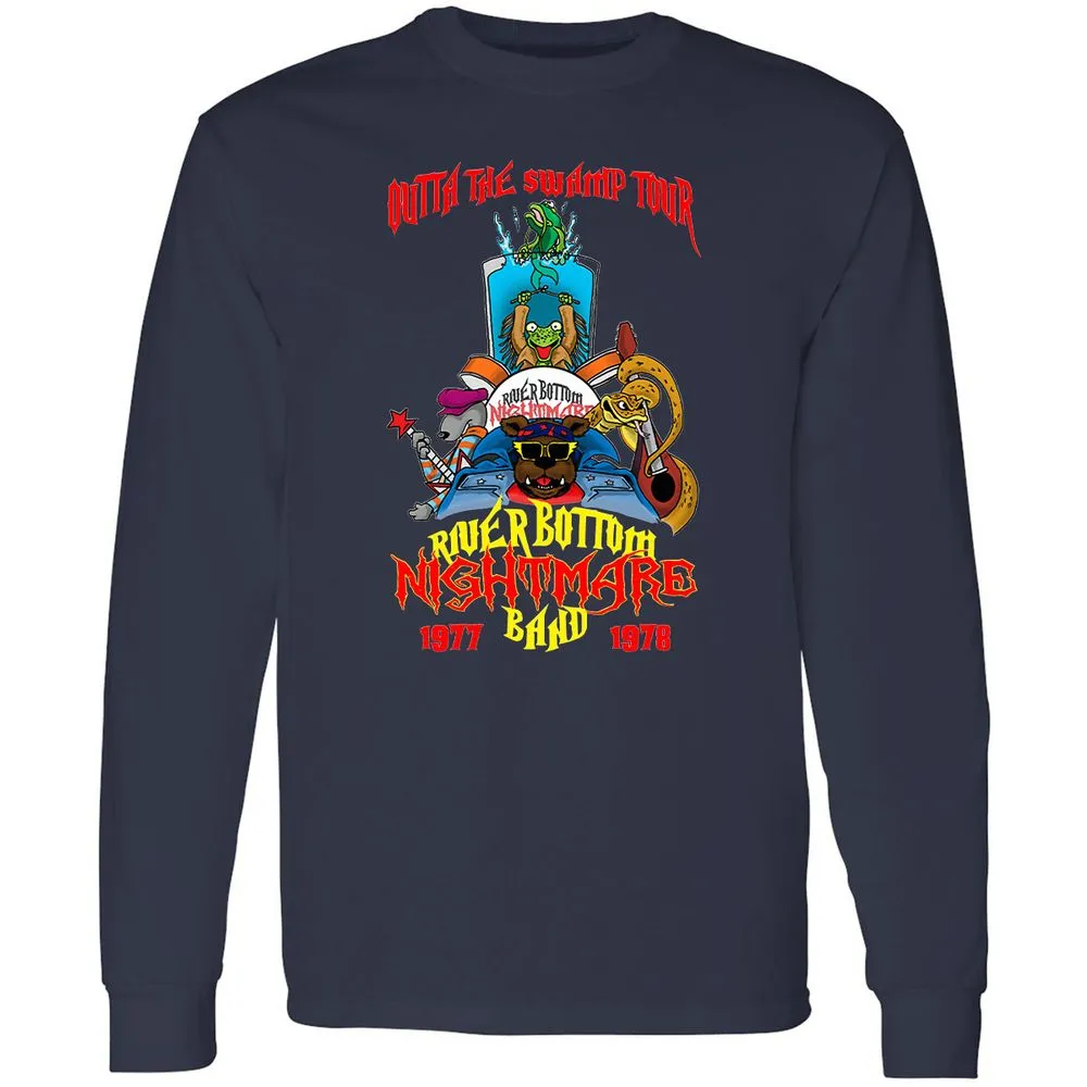 Long Sleeve T-Shirt - 9WQLHNLM - Navy - 2
