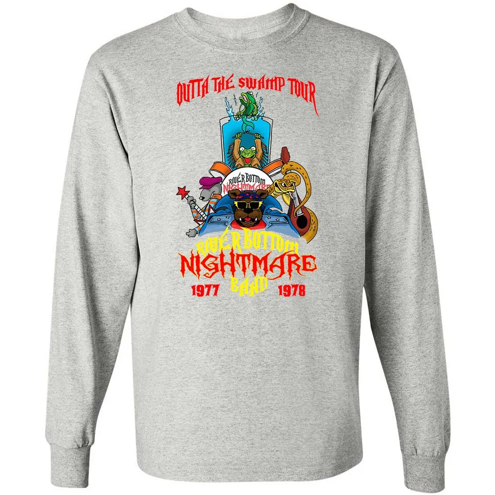Long Sleeve T-Shirt - 9WQLHNLM - Ash - 7