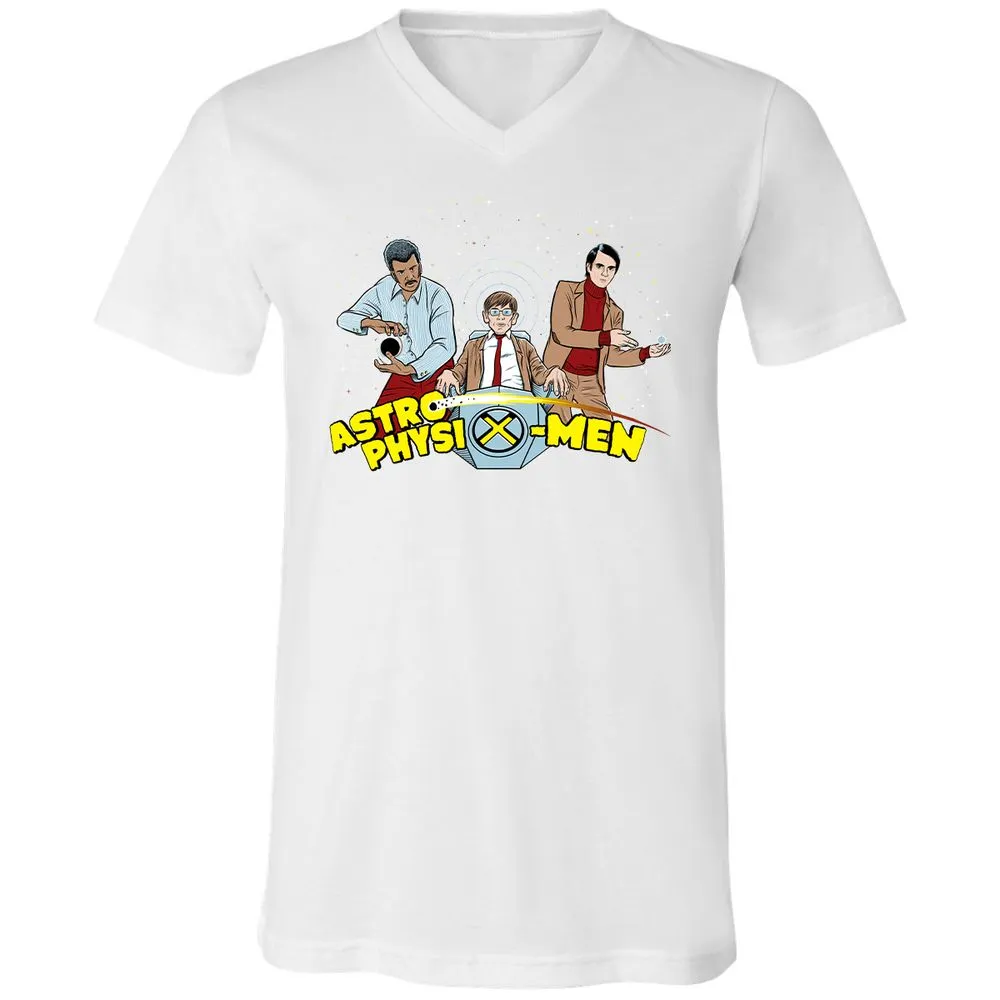 Unisex V-Neck T-Shirt - LW1P2QKU - White - 5