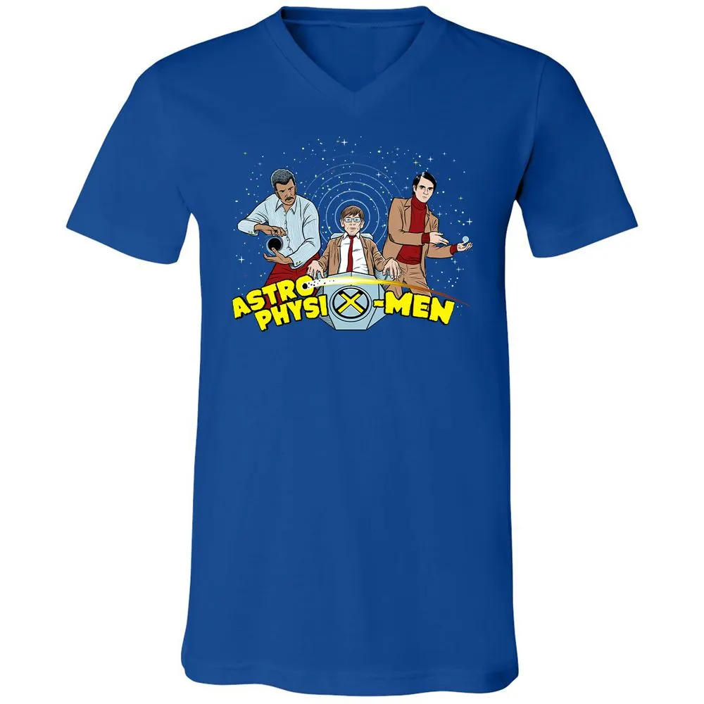 Unisex V-Neck T-Shirt - LW1P2QKU - True Royal - 4