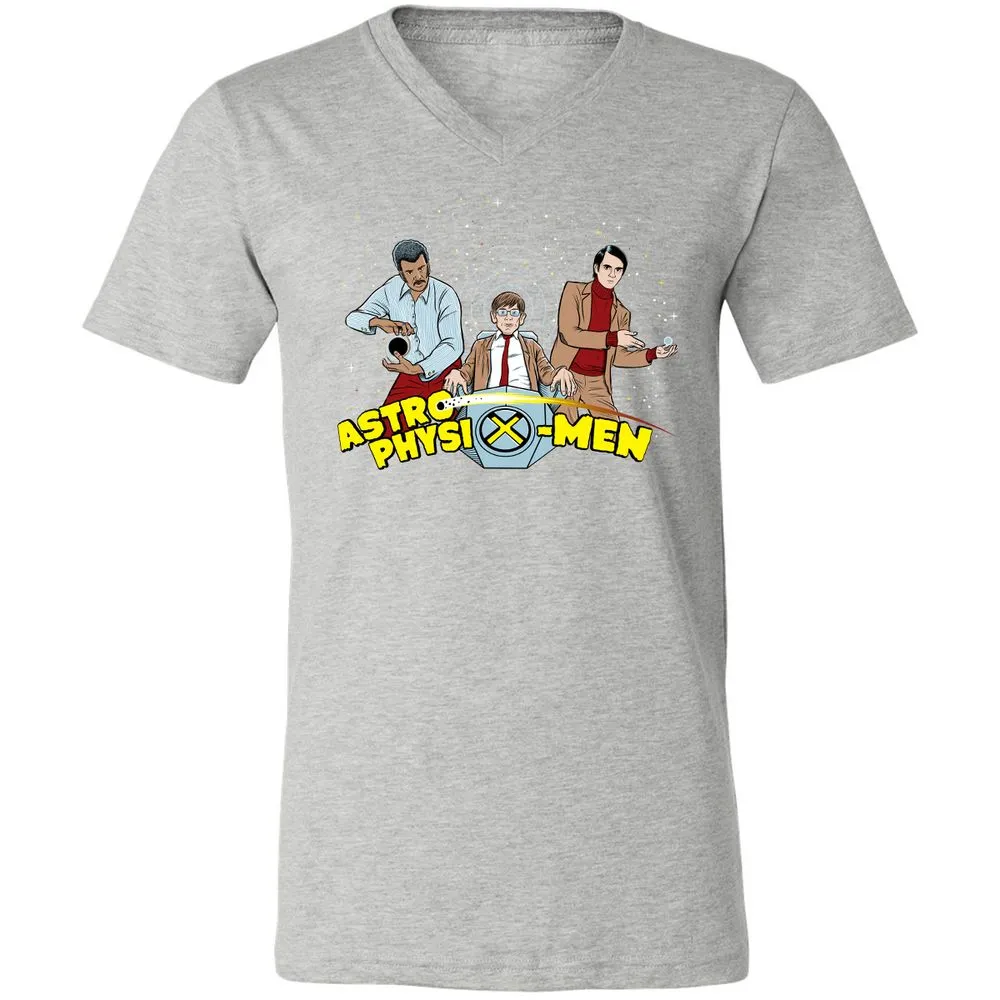 Unisex V-Neck T-Shirt - LW1P2QKU - Athletic Heather - 7