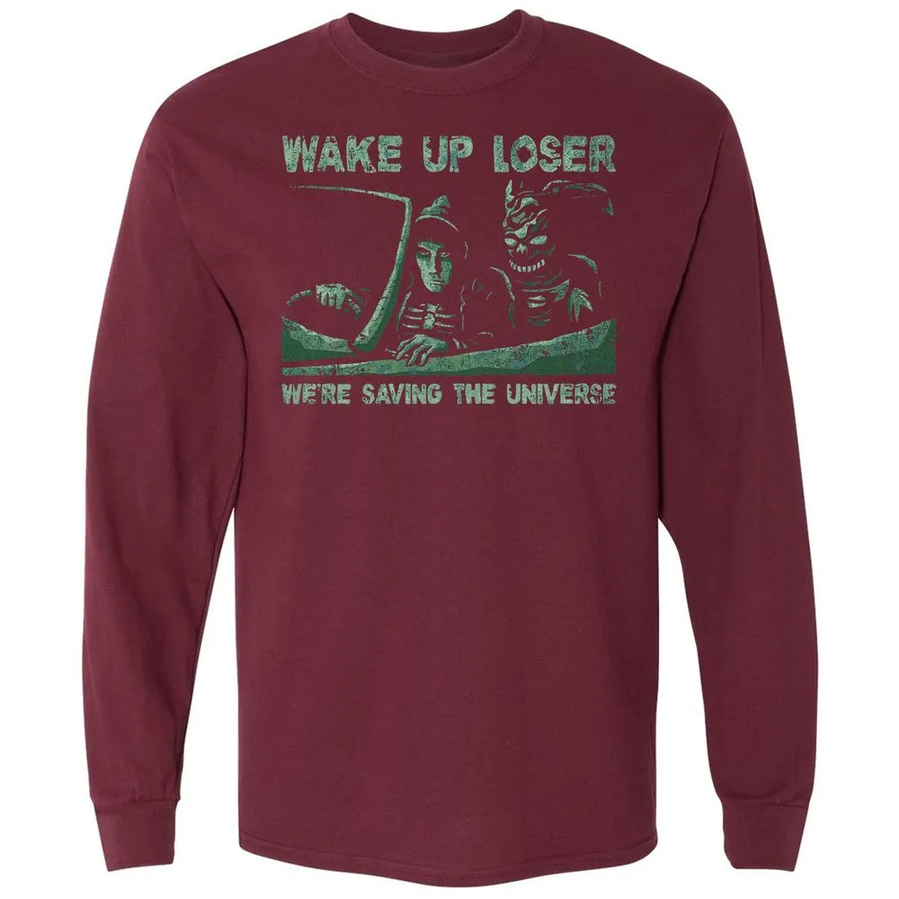 Long Sleeve T-Shirt - EFRXUMYA - Maroon - 11
