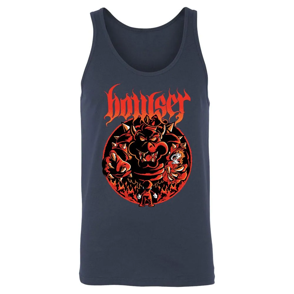 Unisex Jersey Tank - Y8ZN6EX2 - Navy - 2