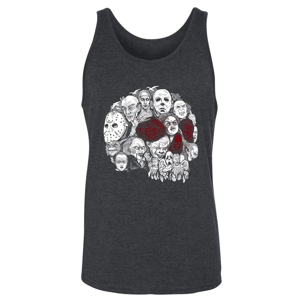 Unisex Jersey Tank - 4H5E8BXQ - Dark Grey Heather - 6