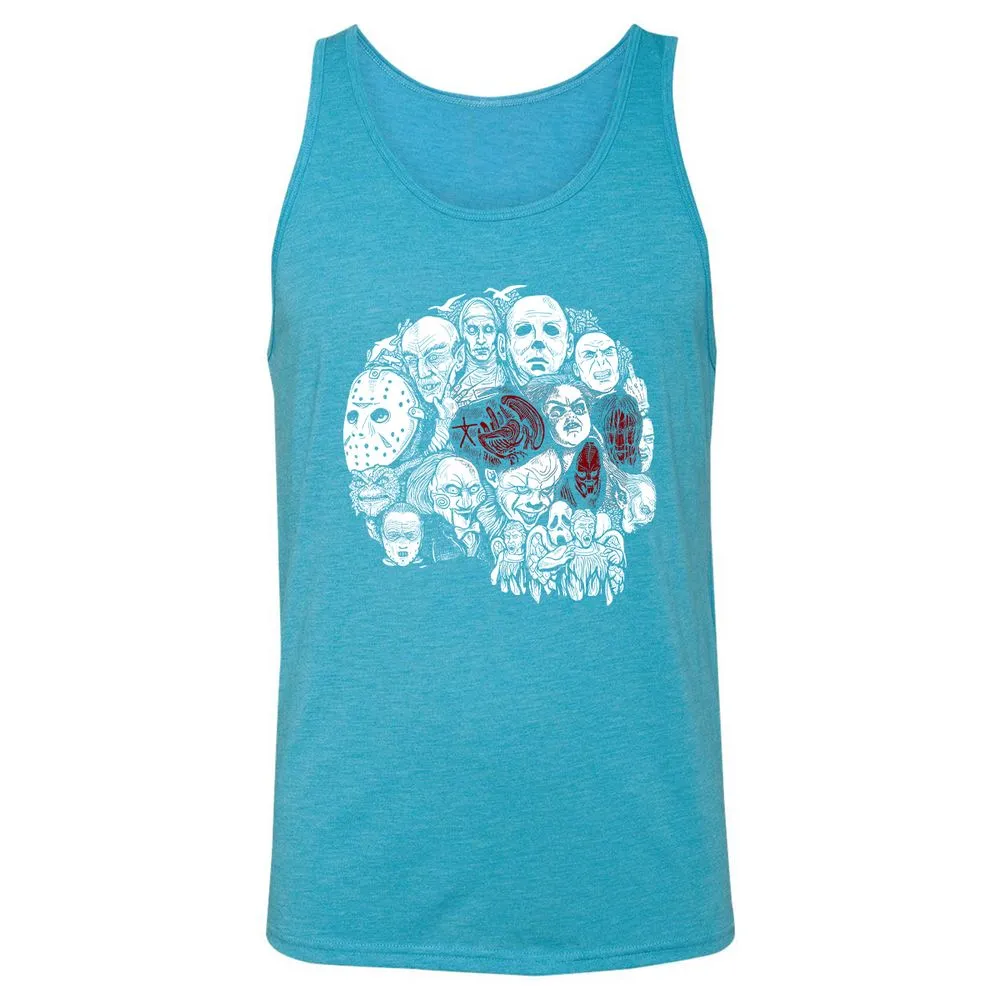 Unisex Jersey Tank - 4H5E8BXQ - Aqua Triblend - 3