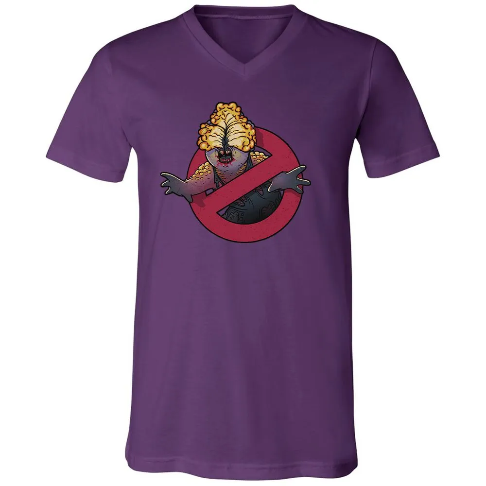 Unisex V-Neck T-Shirt - YRMTJ6NB - Team Purple - 9