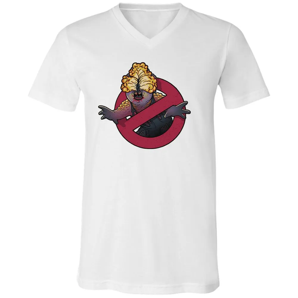 Unisex V-Neck T-Shirt - YRMTJ6NB - White - 5