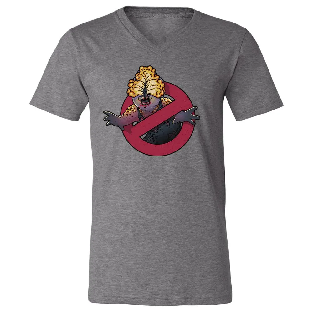 Unisex V-Neck T-Shirt - YRMTJ6NB - Deep Heather - 13