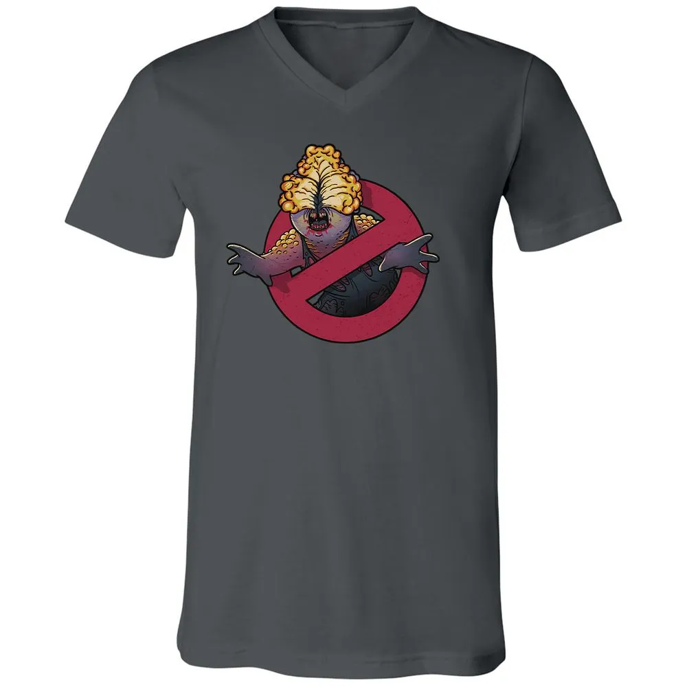 Unisex V-Neck T-Shirt - YRMTJ6NB - Asphalt - 12
