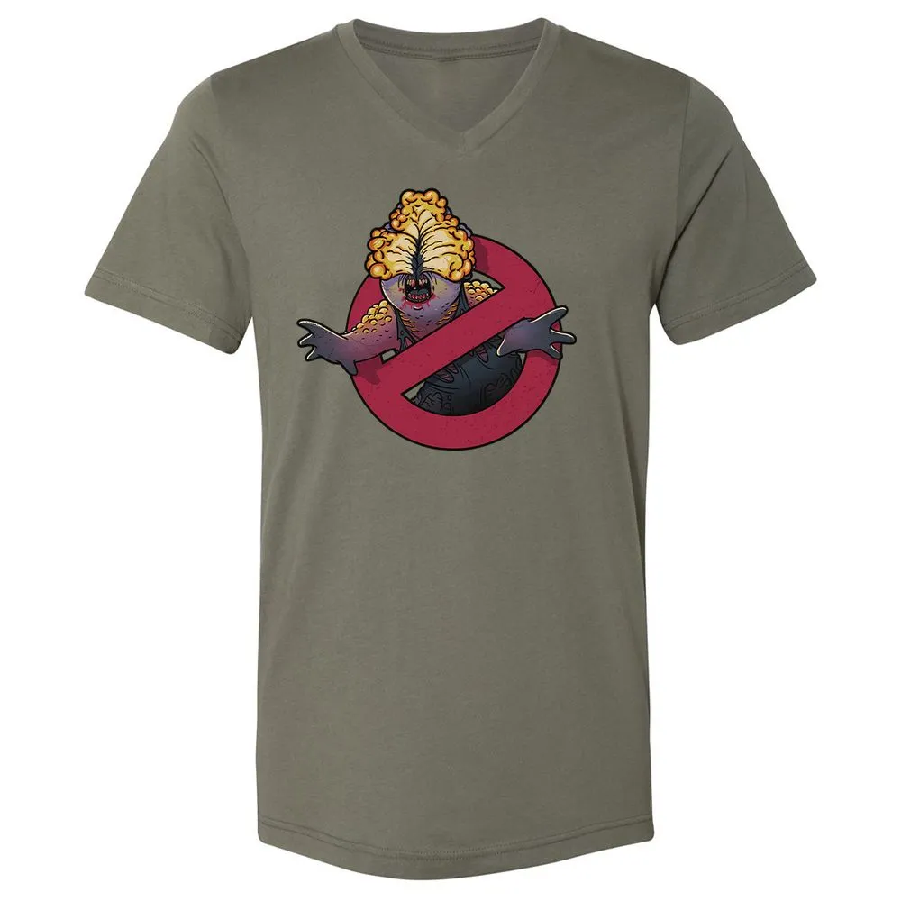 Unisex V-Neck T-Shirt - YRMTJ6NB - Military Green - 10