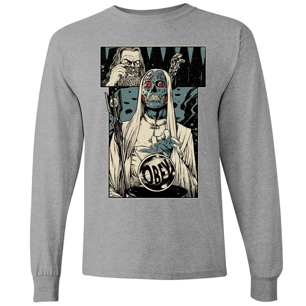 Long Sleeve T-Shirt - A7UUZTL2 - Graphite Heather - 6