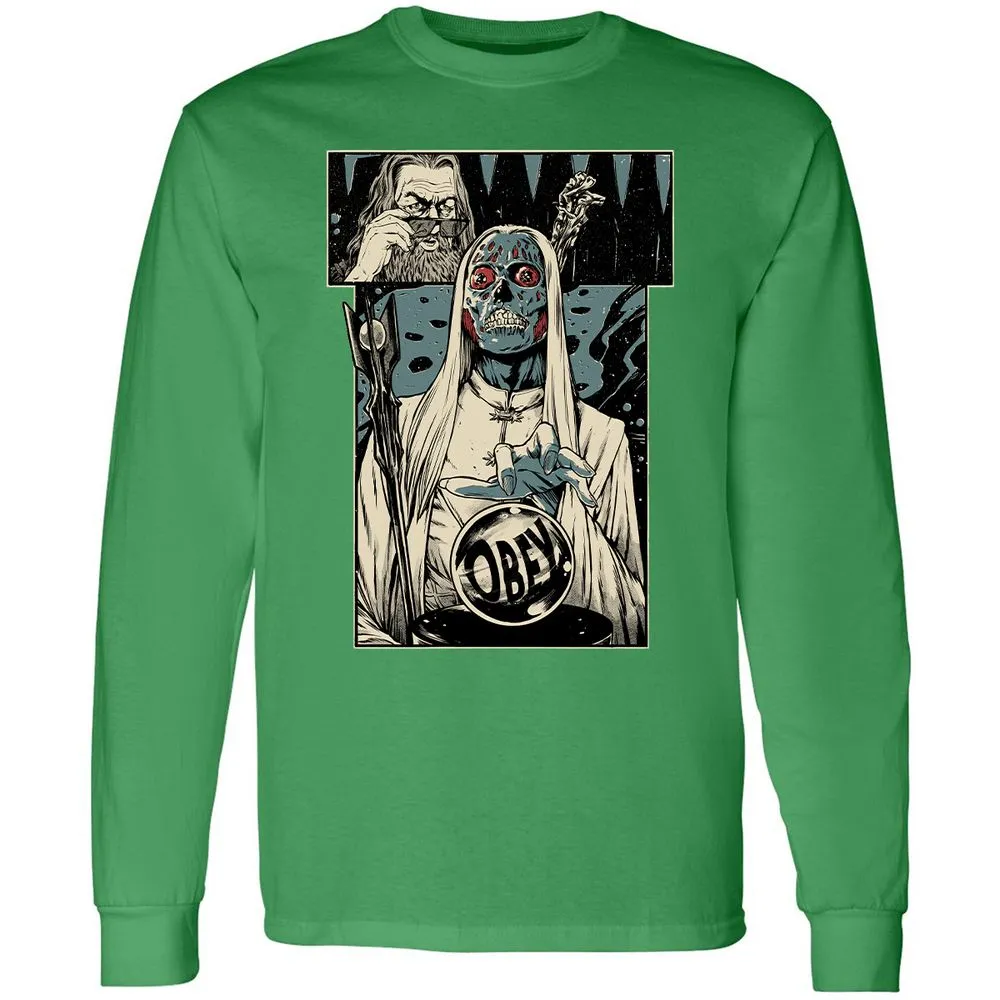 Long Sleeve T-Shirt - A7UUZTL2 - Irish Green - 10