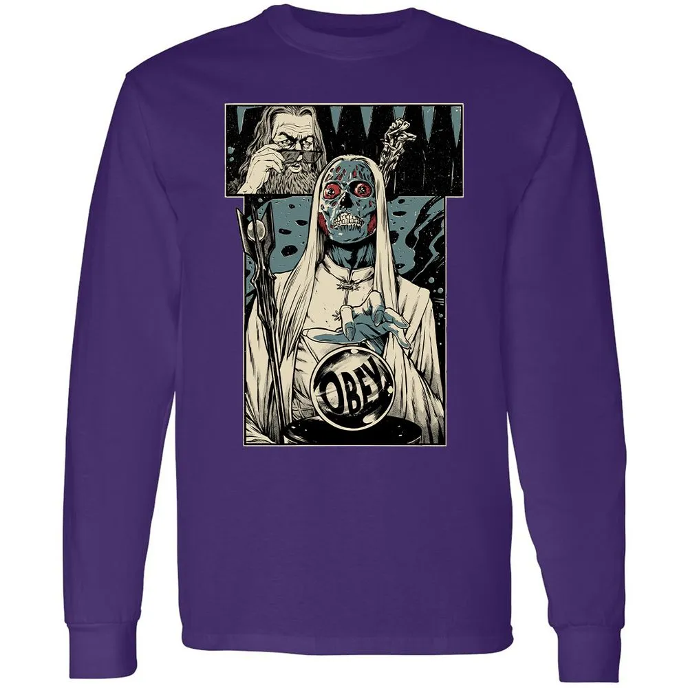 Long Sleeve T-Shirt - A7UUZTL2 - Purple - 13