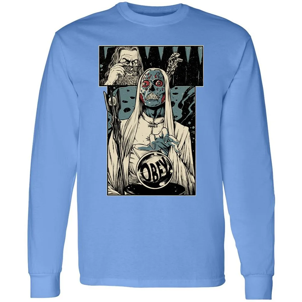 Long Sleeve T-Shirt - A7UUZTL2 - Carolina Blue - 12