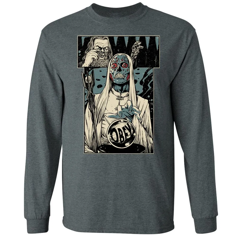 Long Sleeve T-Shirt - A7UUZTL2 - Dark Heather - 15