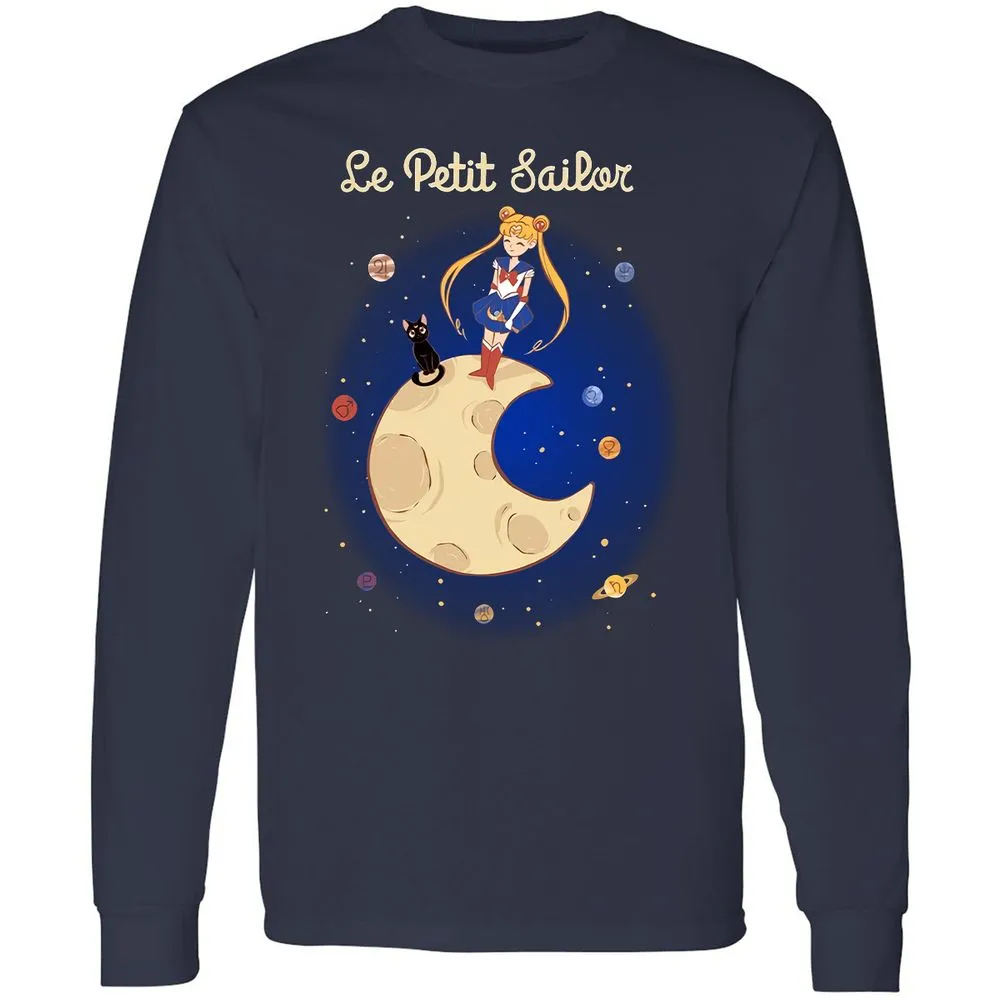 Long Sleeve T-Shirt - C3QSLZRA - Navy - 2