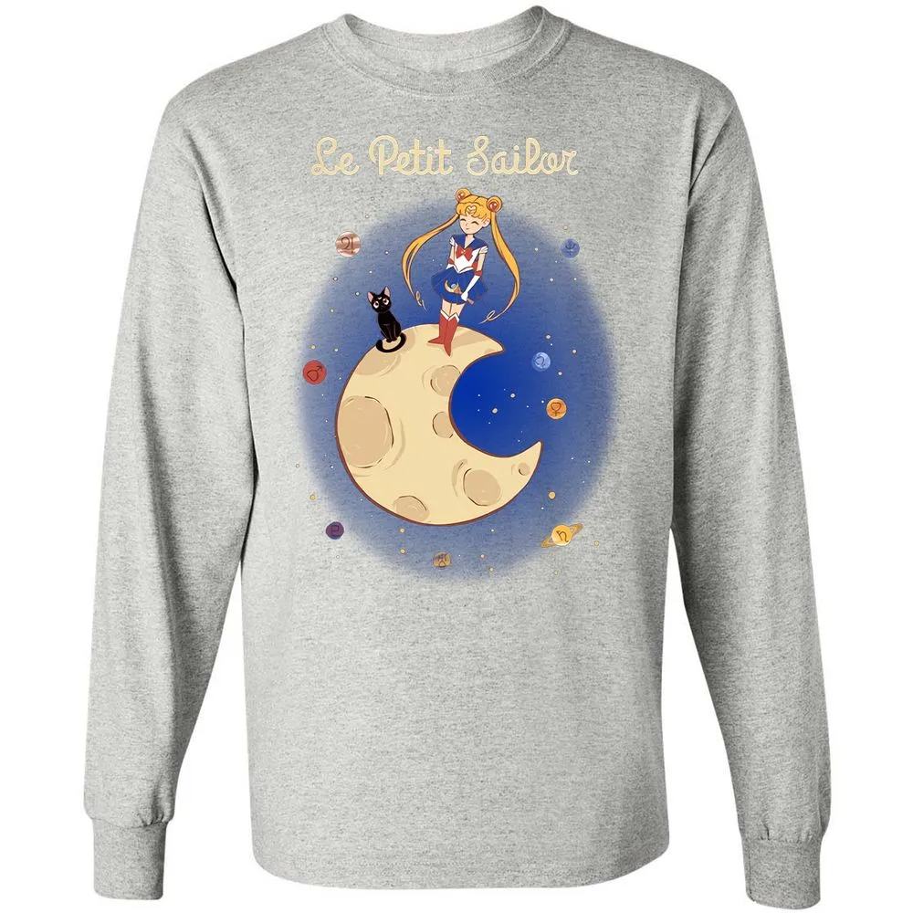 Long Sleeve T-Shirt - C3QSLZRA - Ash - 7