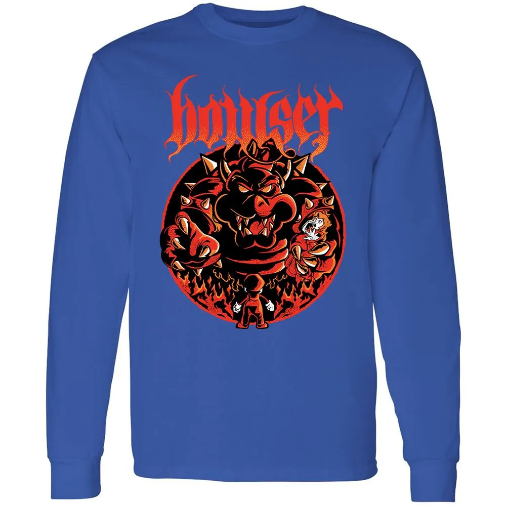 Long Sleeve T-Shirt - 4XCVGFJY - Royal - 8