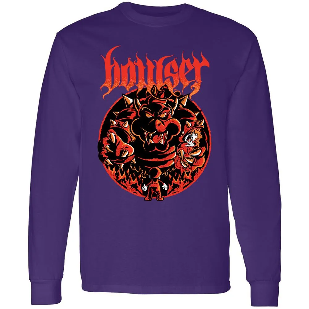 Long Sleeve T-Shirt - 4XCVGFJY - Purple - 13