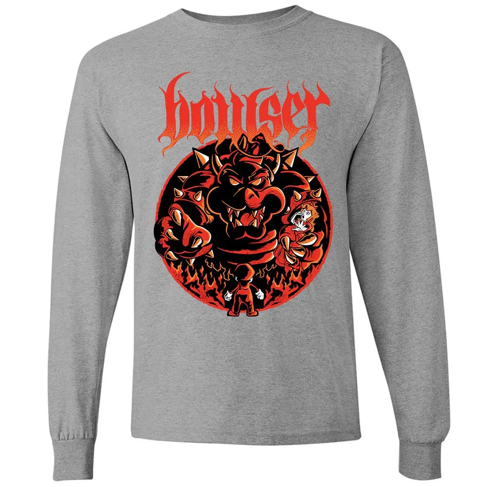 Long Sleeve T-Shirt - 4XCVGFJY - Graphite Heather - 6
