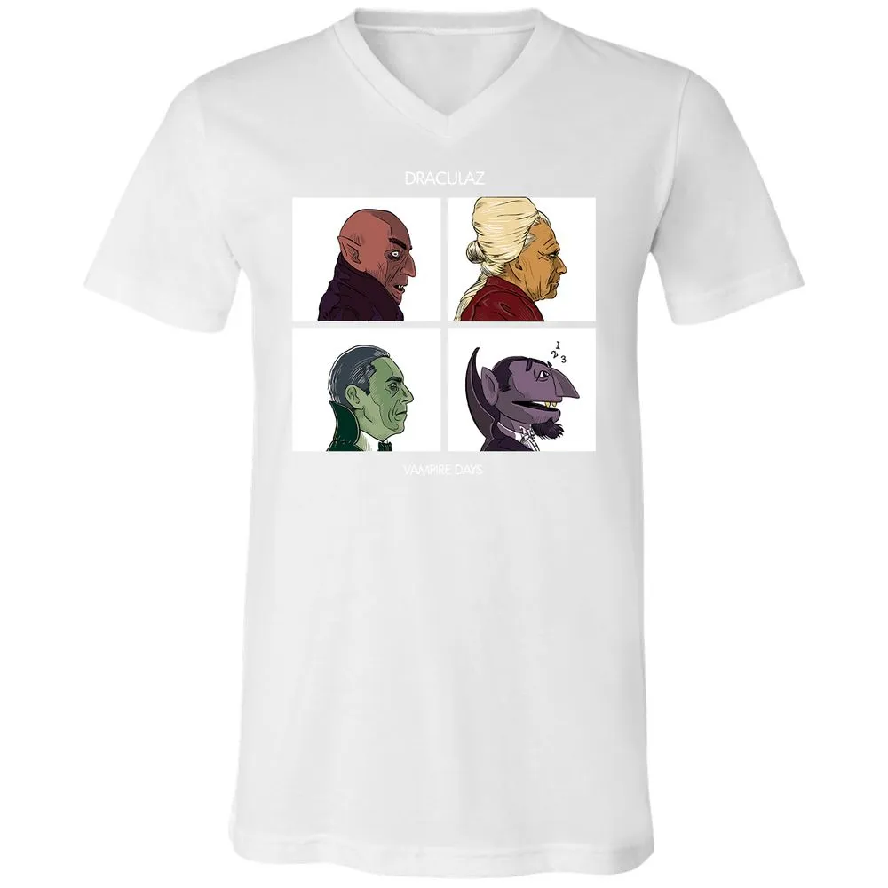 Unisex V-Neck T-Shirt - 9GP53RDJ - White - 5
