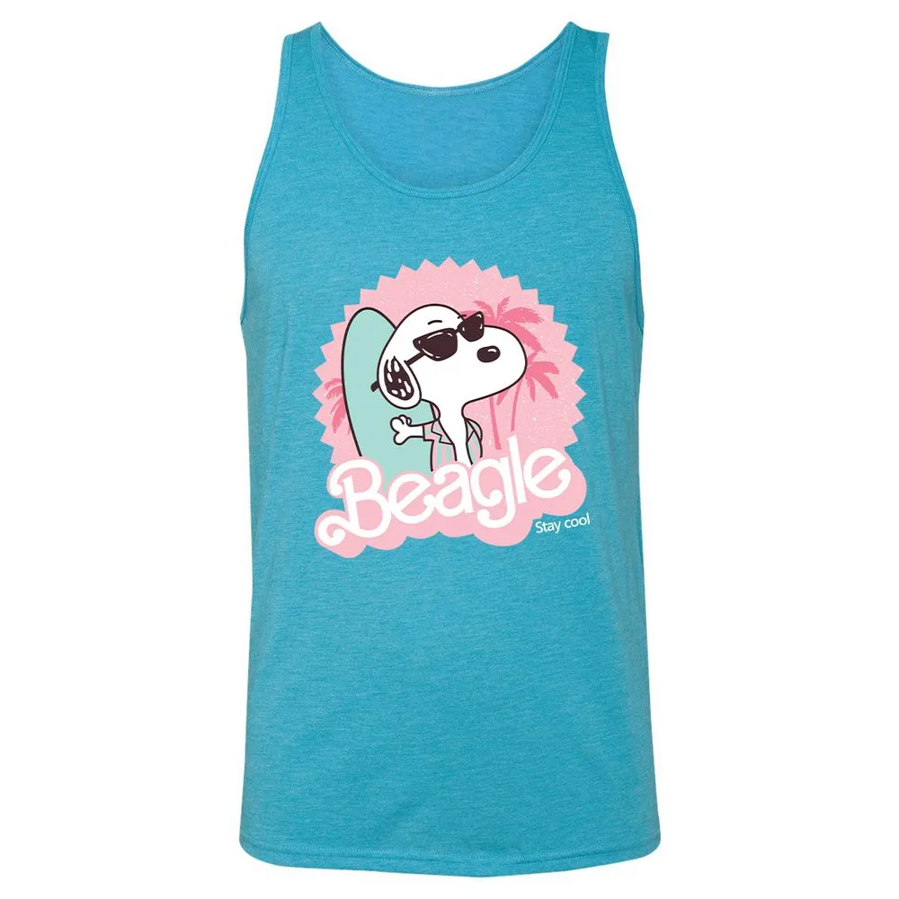 Unisex Jersey Tank - XAD2KWYT - Aqua Triblend - 3