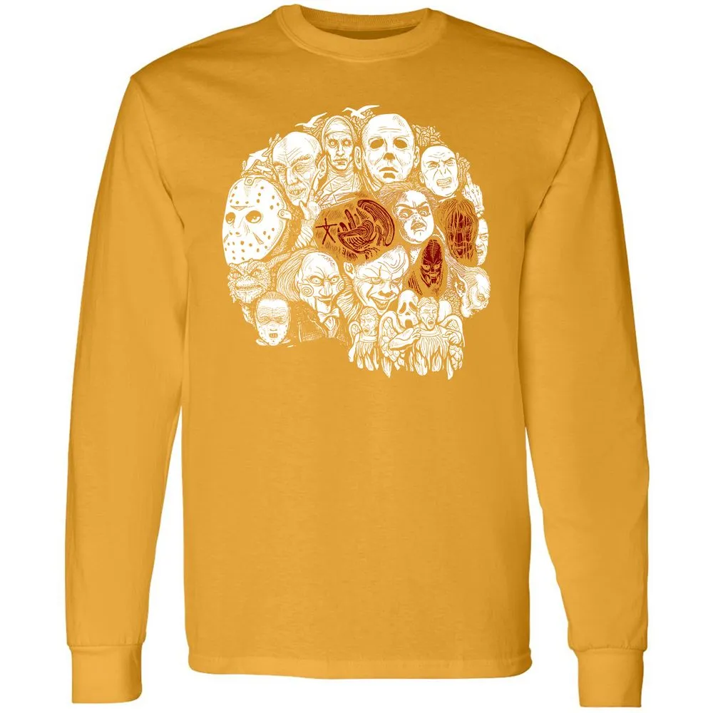 Long Sleeve T-Shirt - 4YSSDGL5 - Gold - 9