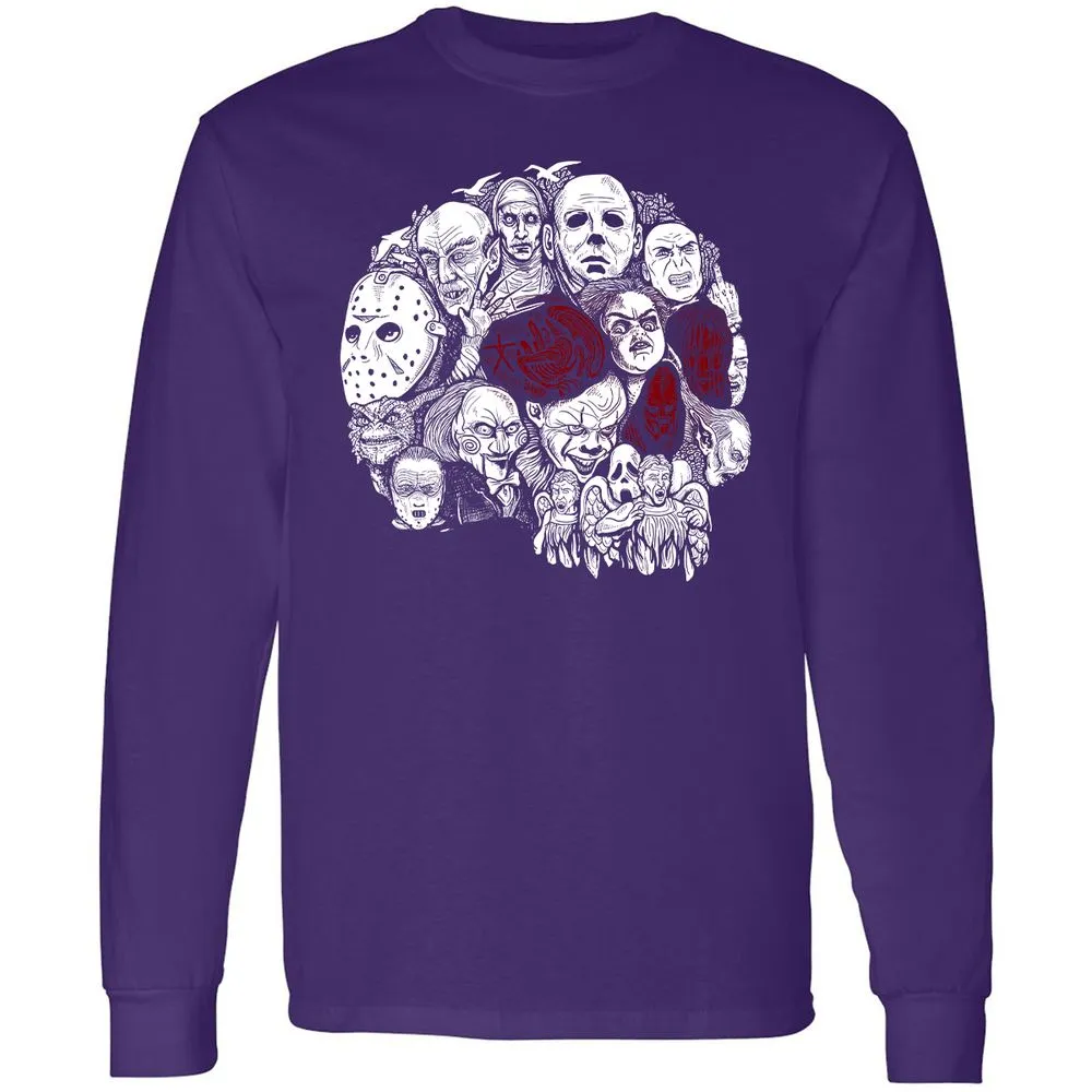 Long Sleeve T-Shirt - 4YSSDGL5 - Purple - 13
