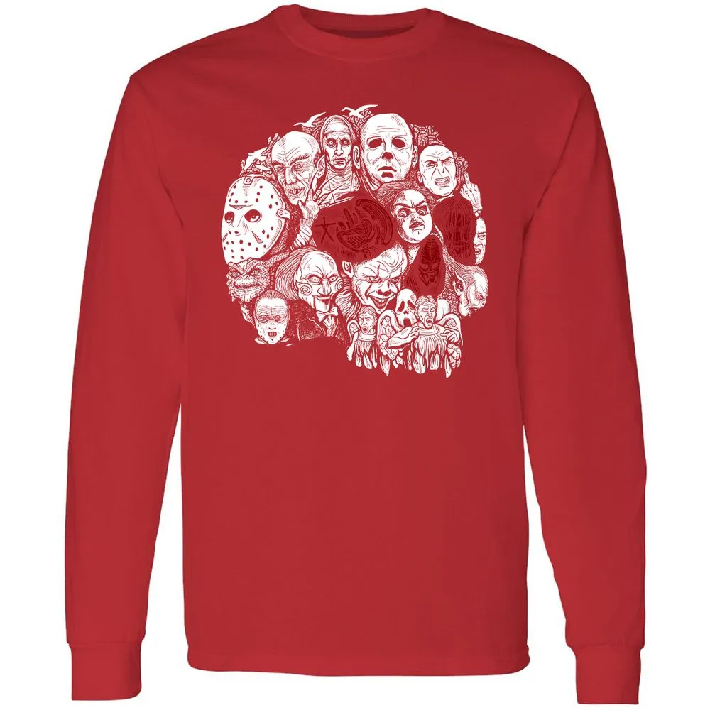 Long Sleeve T-Shirt - 4YSSDGL5 - Red - 14