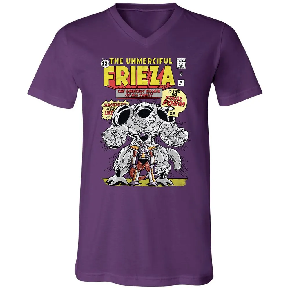 Unisex V-Neck T-Shirt - JEDVLBJT - Team Purple - 9
