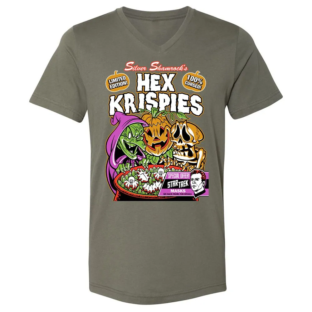 Unisex V-Neck T-Shirt - CM7A53MR - Military Green - 10