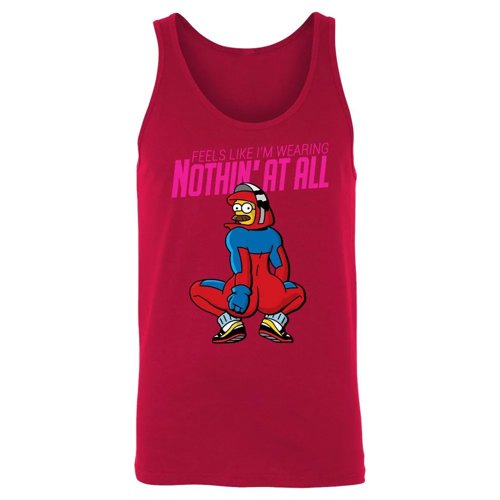 Unisex Jersey Tank - L7J32DDU - Red - 11