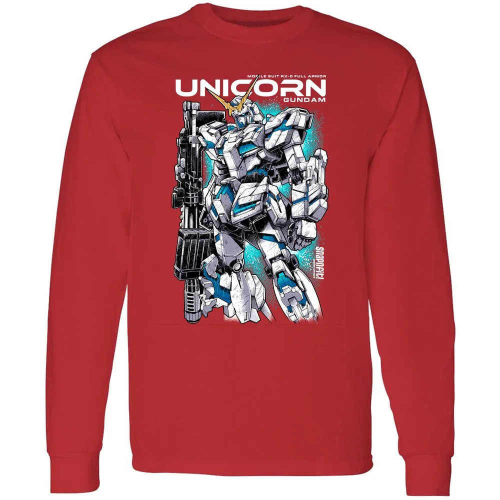 Long Sleeve T-Shirt - 6SL1FV9E - Red - 14