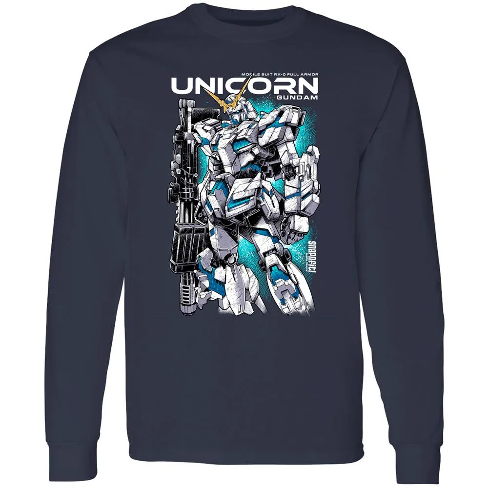 Long Sleeve T-Shirt - 6SL1FV9E - Navy - 2