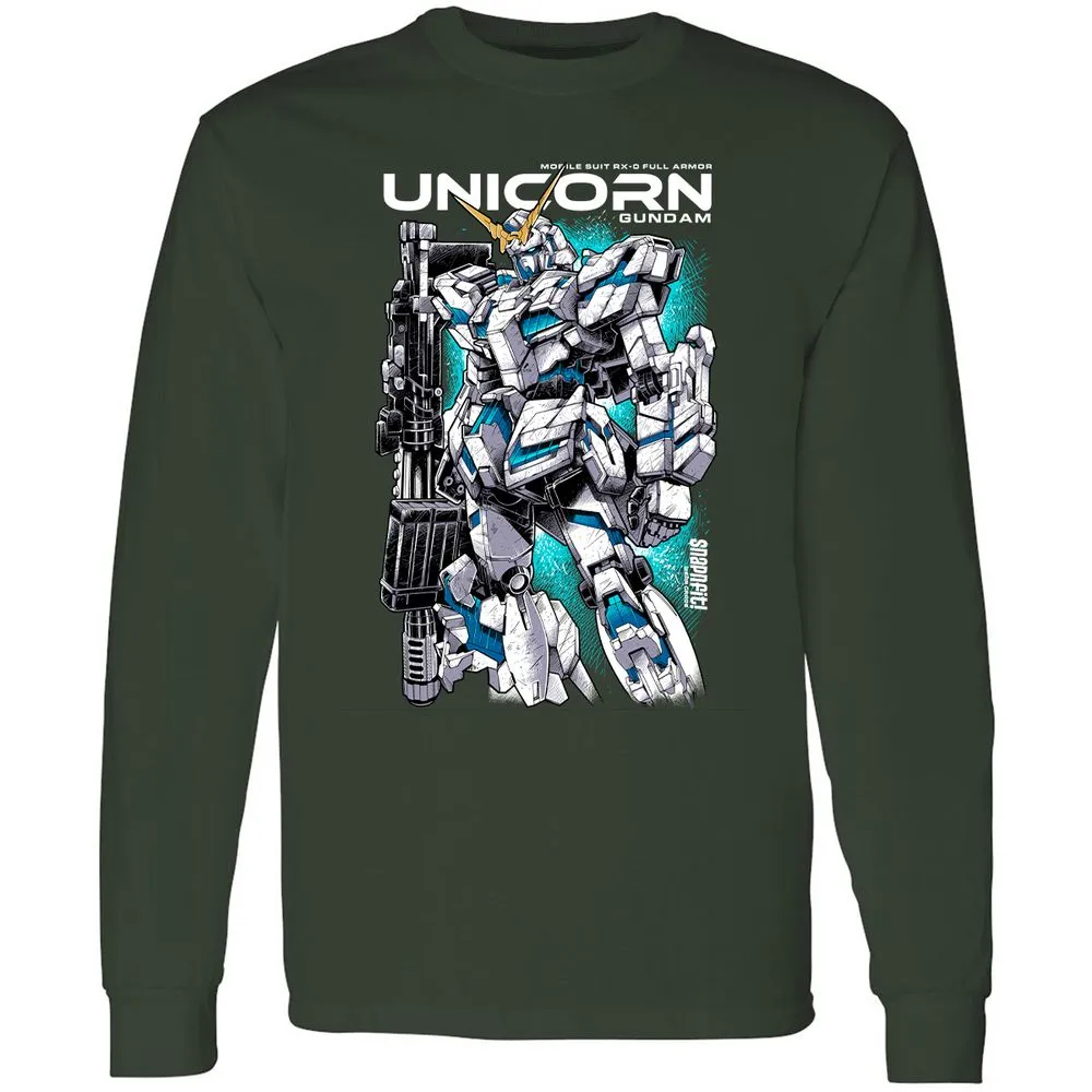 Long Sleeve T-Shirt - 6SL1FV9E - Forest Green - 4