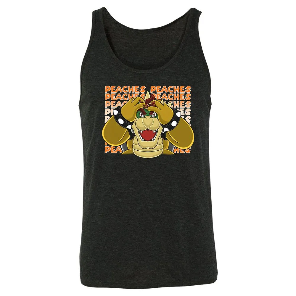 Unisex Jersey Tank - WA17M8BL - Charcoal Black Triblend - 5
