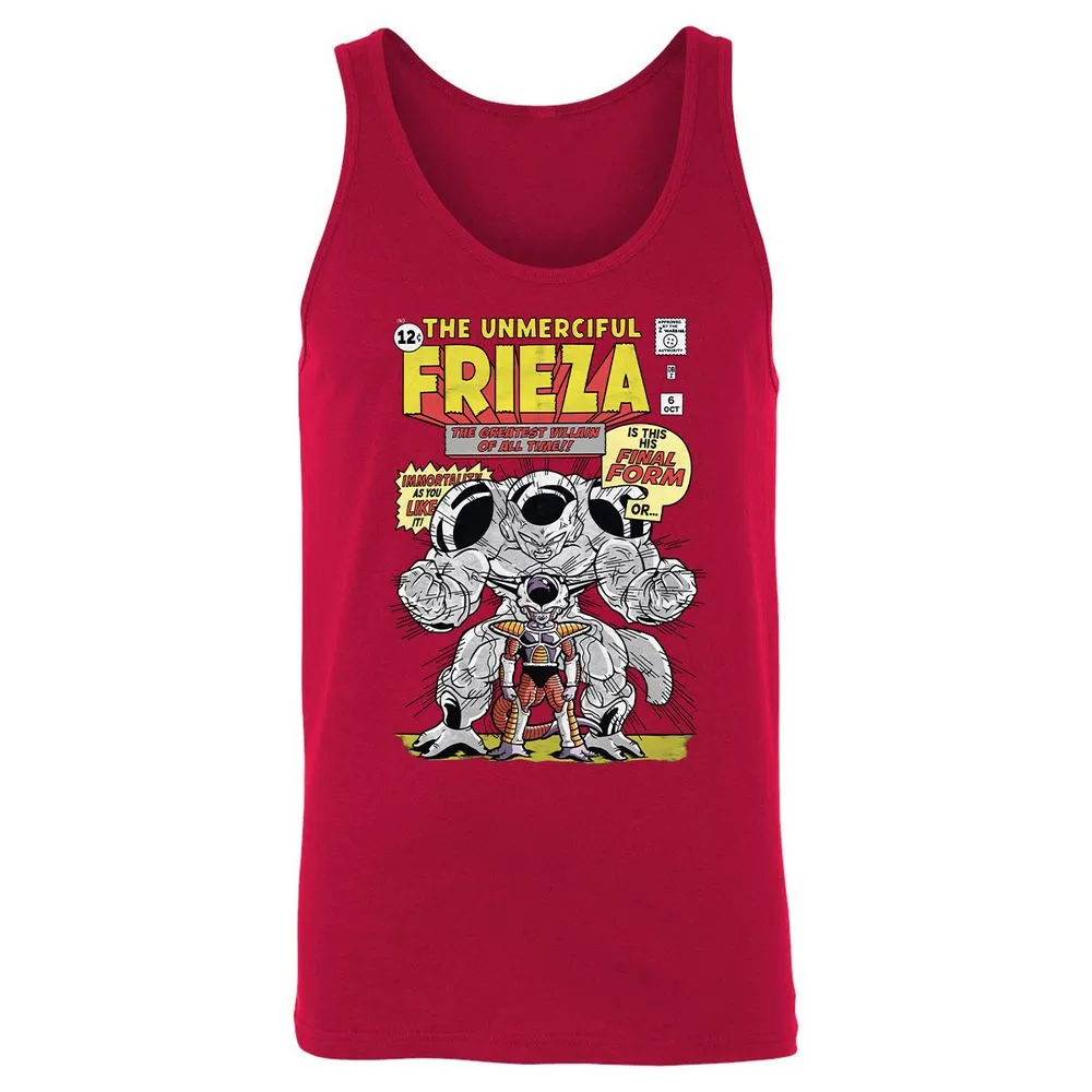 Unisex Jersey Tank - X3QMS76L - Red - 11