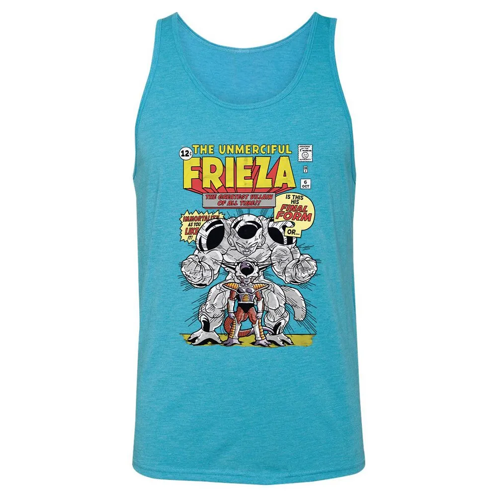 Unisex Jersey Tank - X3QMS76L - Aqua Triblend - 3