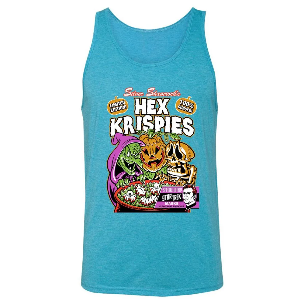 Unisex Jersey Tank - C8MNU3AF - Aqua Triblend - 3