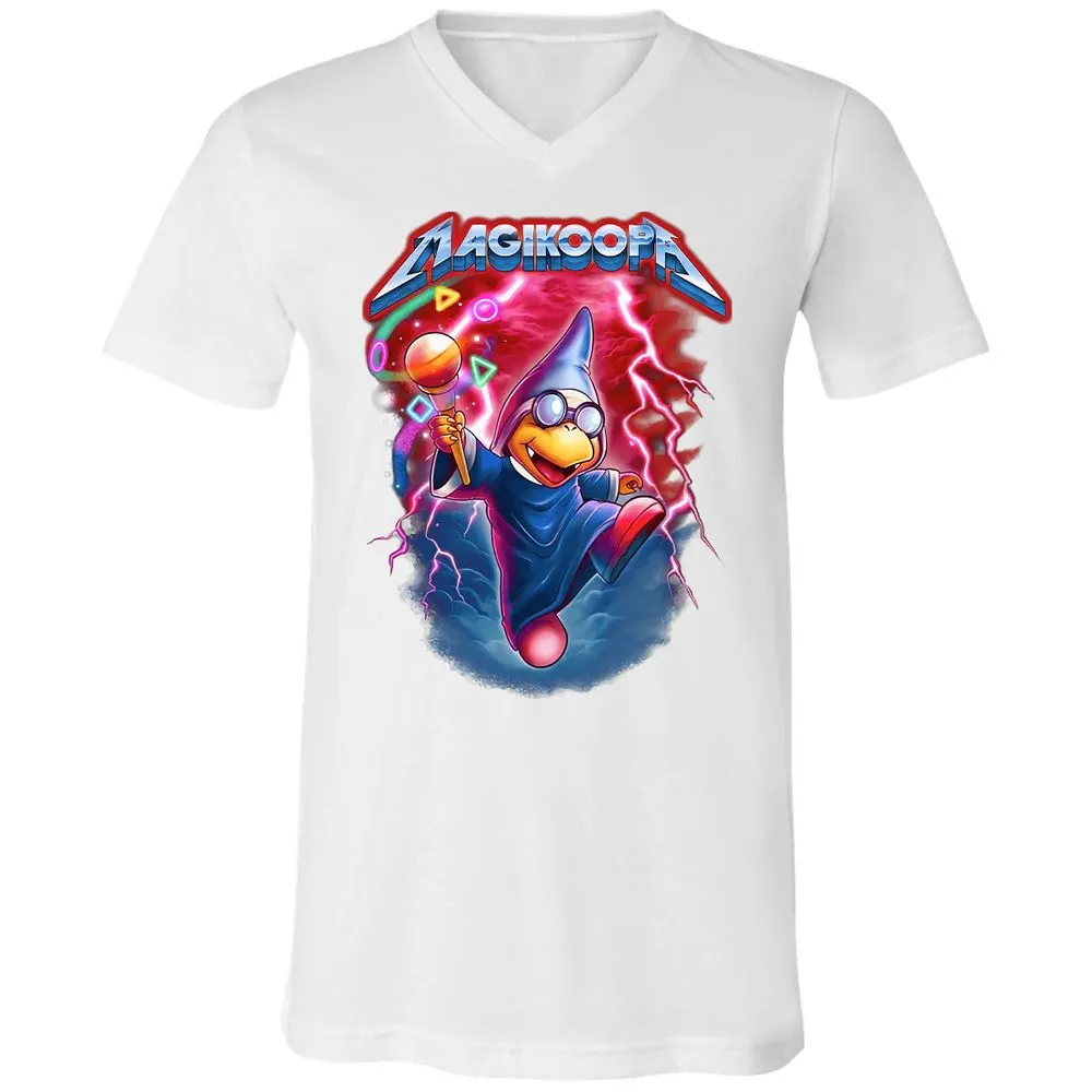 Unisex V-Neck T-Shirt - 86YKXULU - White - 5