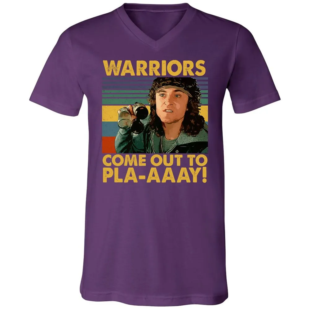 Unisex V-Neck T-Shirt - H14185QN - Team Purple - 9
