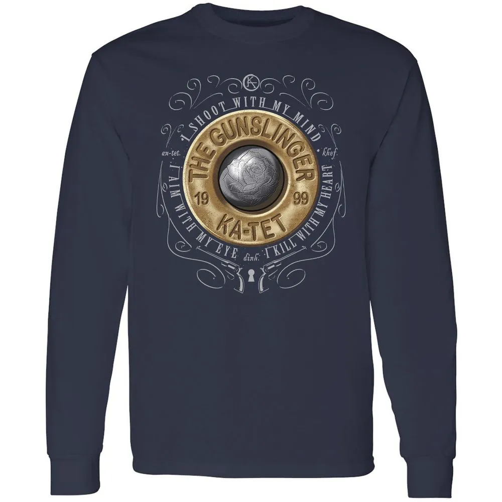 Long Sleeve T-Shirt - C2SDR6BC - Navy - 2