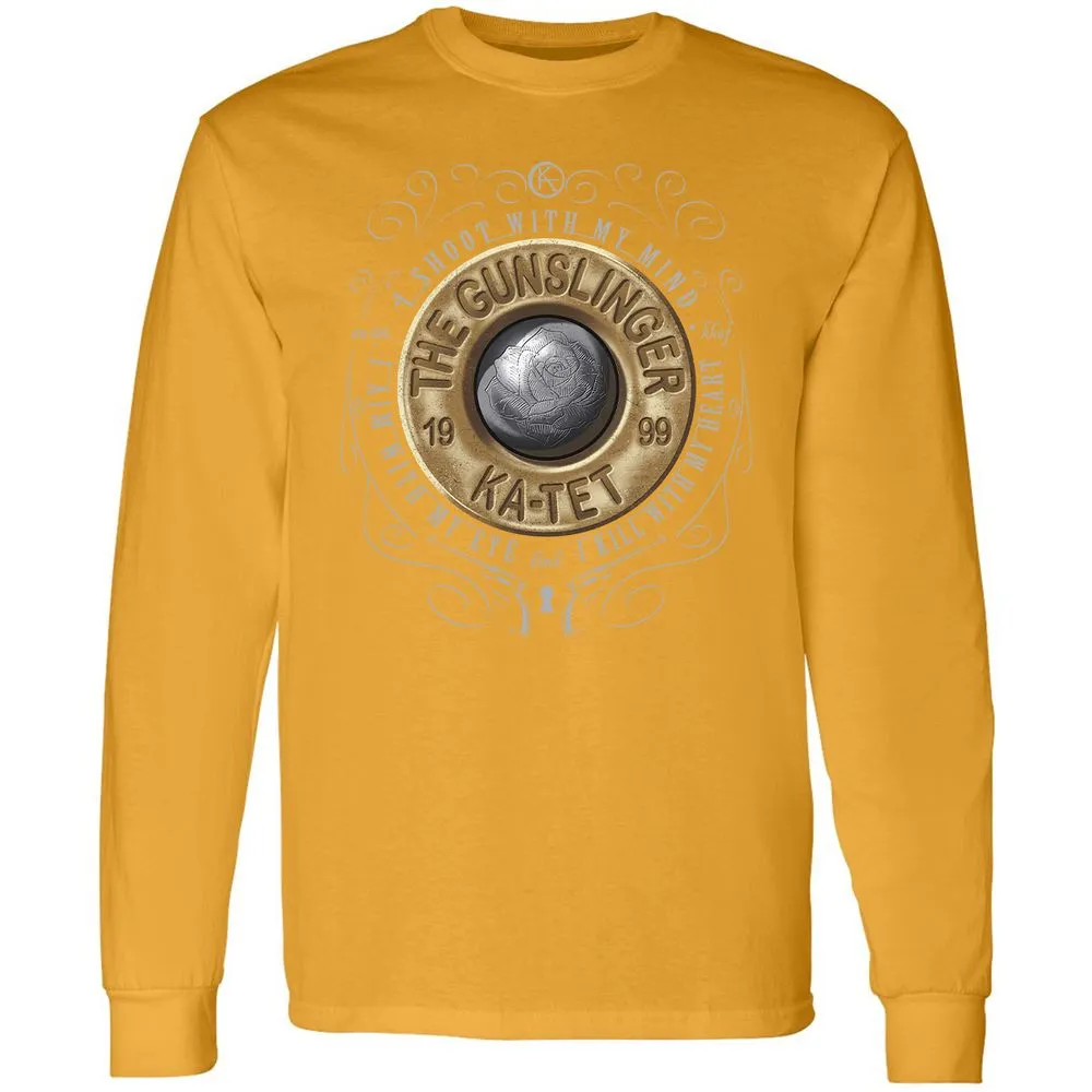 Long Sleeve T-Shirt - C2SDR6BC - Gold - 9