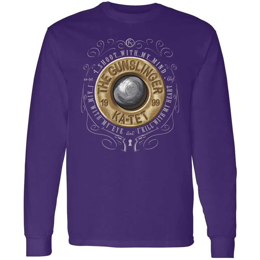 Long Sleeve T-Shirt - C2SDR6BC - Purple - 13